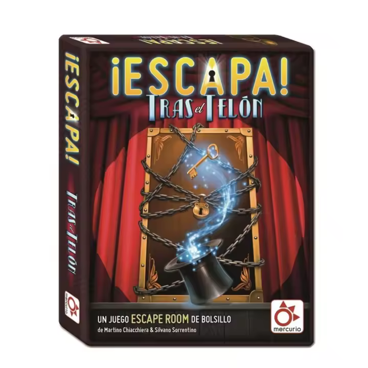 Mercurio Juego de mesa Escapa: Tras el Telón - ¡El Misterio Está en el Escenario! - 1