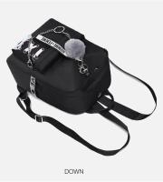 Mochila Oxford Para Mujer Impermeable Con Hombros Estilo Retro Para Niñas Estudiantes Bolsa De Libros Moda Casual Con Cierre De Cremallera - details 17
