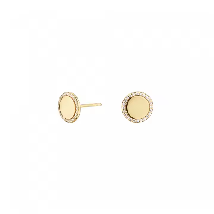 Pendientes Cube Círculo ITEMPORALITY SEA-201-057-UU Mujer oro - 1