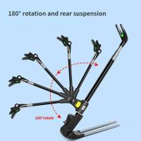 Nuevo Tipo De Soporte De Pesca De Acero Inoxidable Ajustable Y Grueso De 1.7 Metros Doble Propósito Para Caña De Pescar - details 5