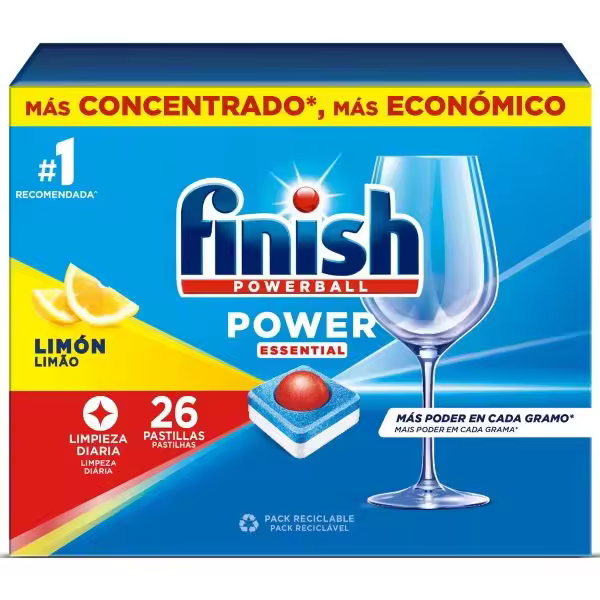 FINISH Lavavajillas Pastillas Todo en 1 Classic Limón  1 uds Pastillas Lavavajillas - 1