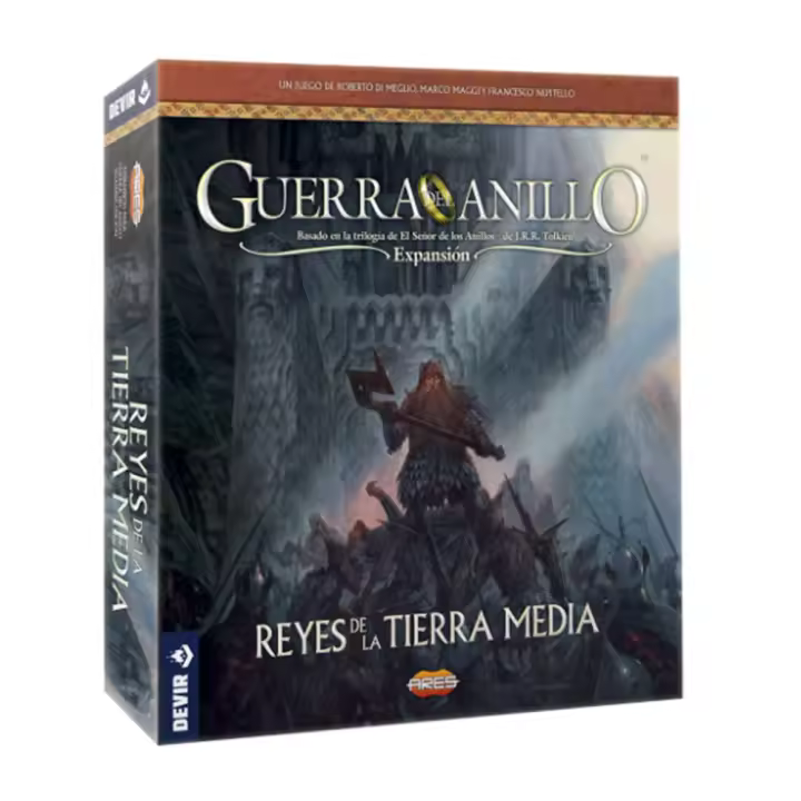 LA GUERRA DEL ANILLO REYES DE LA TIERRA MEDIA EXPANSION DEVIR - Juego de Mesa - Nuevo a estrenar - Devir - 1