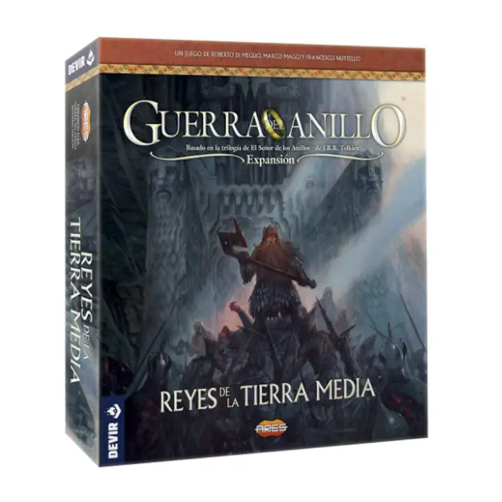 LA GUERRA DEL ANILLO REYES DE LA TIERRA MEDIA EXPANSION DEVIR - Juego de Mesa - Nuevo a estrenar - Devir - 1