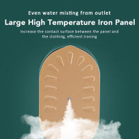 Mini Hierro Portátil De Vapor 180° Rotativo Alta Temperatura 180°C Máquina De Hierro Y Vapor Seco Y Húmedo Para Uso Doméstico Y Viajes - details 5
