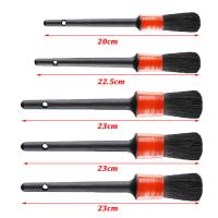 Set De Cepillos Para Detalle De Coche Con Scraper De Potencia Para Limpieza De Rines De Neumáticos Y Eliminación De Polvo Y Suciedad En Ventanas Del Coche - details 1
