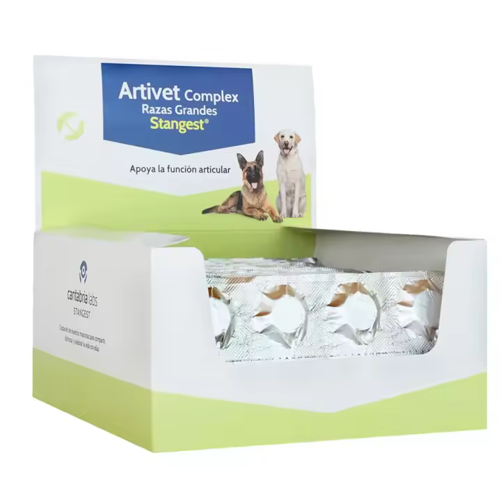 Artivet Complex Razas Grandes 240 comprimidos condroprotector para perros STANGEST - 1