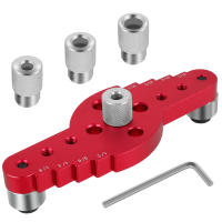 Juego De Guía De Perforación Vertical Para Carpintería Toorise Self Centering Dowel Drill Guide Pin Fixture De 4.1 a 10 Cm - details 6