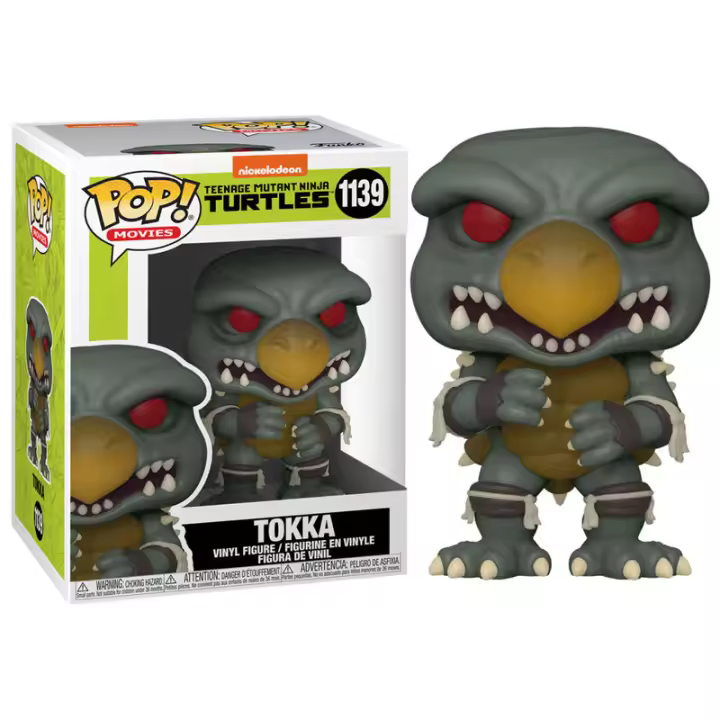Figura Funko Pop Tortugas Ninja 2 Tokka-Figura de Vinilo Coleccionable - Idea de Regalo- Mercancia Oficial - Juguetes para Niños y Adultos - Movies Fans - Muñeco para Coleccionistas y Exposición - 1