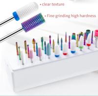 30Pcs Bits De Uñas Para Broca De Uñas Cerámica Diamante Cutícula Efile Carburo Eliminador Para Manicura Y Pedicura De Acrílico Gel En Salón O Hogar - details 15