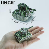 Set De 4 Piezas Mini Tanque Militar Con Retroceso Inercial Vehículo De Plástico Y Aleación Para Niños Juguete Educativo Regalo Para Niños Hombres - details 1