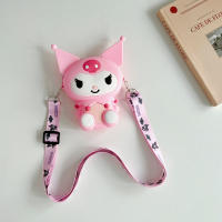 Bolso De Moda Kawaii Hello Kitty Sanrio Pequeño Almacenamiento De Silicona Monedero Figuras De Anime Dibujos Animados Regalo Para Niños - details 16
