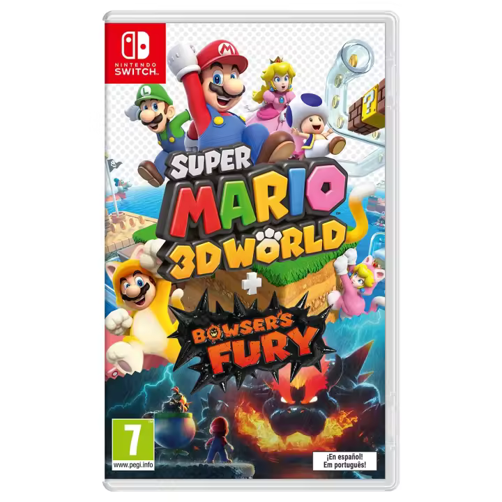 Super Mario 3D World y Bowsers Fury para Nintendo Switch (Edición española) - 1