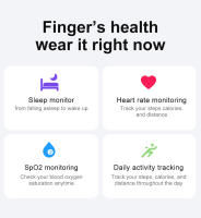 Anillo Inteligente COLMI R02 De Acero De Grado Militar Con Carcasa De Titanio Resistente Al Agua IP68 Y 3ATM Multimodos Deportivos Monitoreo De Salud - details 3