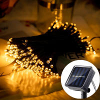 Luz De Fairy Solar LED Impermeable Para Exterior 5M/12M/22M Decoración De Jardín Para Fiesta De Navidad Cadena De Luces De Calle - details 0