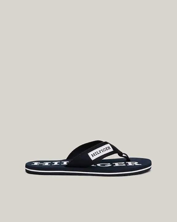 TOMMY HILFIGER FM0FM05024 Sandalias De dedo Chancletas Hombre Azul - 1