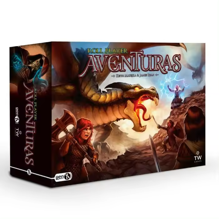 Roll Player Aventuras (Gen X Games) - Juego de Mesa Cooperativo de Acción y Aventuras - 1