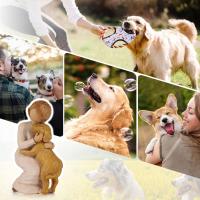 Adorno escultóricos adecuados para la decoración del Hogar, Recuerdo de Amistad de Perros - details 4