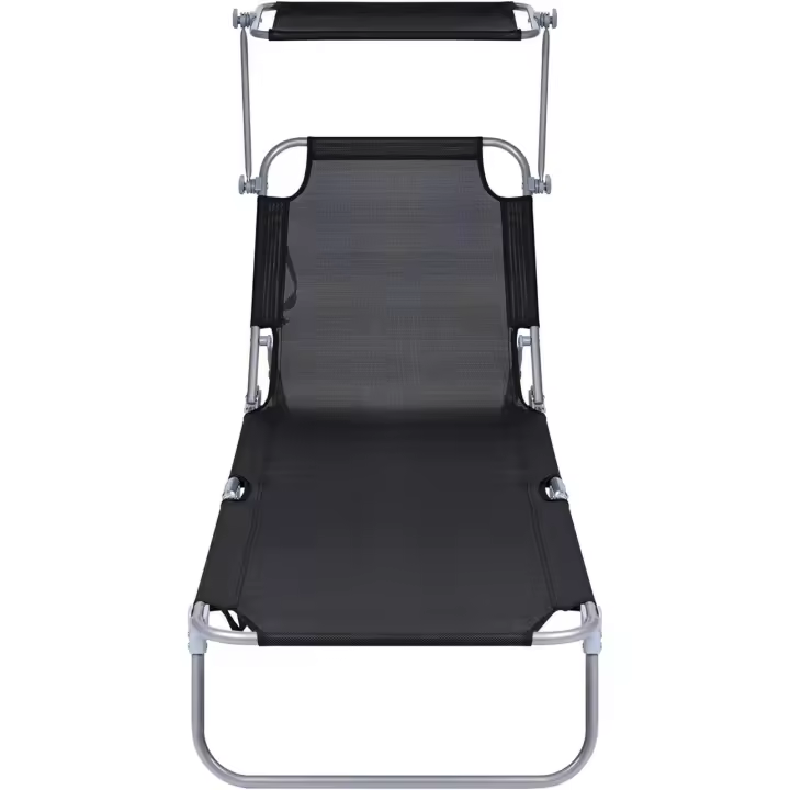 foldable sun loungers beach pool hammock floor pack of two units - 1
