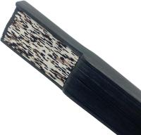 Abanico Madera abanicos plegable de Mano de Bambú con estampado de Leopardo - details 0