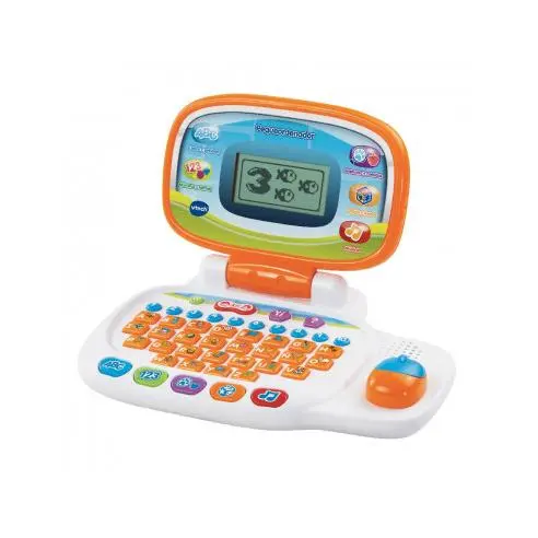 PEQUEORDENADOR NARANJA VTECH Raíz EDADES EDAD DE 3 A 6 AÑOS Todos los juguetes JUGUETES ELECTRONICOS EDUCATIVOS - 1