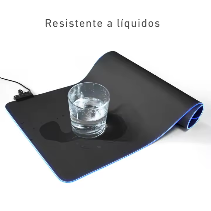 Phoenix Technologies Alfombrilla Gaming Mylus LED RGB 90cm - 1