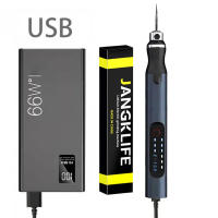 Kit De Herramienta Rotativa Sin Cable USB JANGKLIFE Para Grabado En Madera Joyería Metal Vidrio Herramienta De Bricolaje Mini Taladro Inalámbrico - details 1