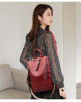 Mochila De Lujo Para Mujer Estilo Preppy Bolso De Hombro Suave Impermeable Bolsa Multifuncional Para Estudiantes Jóvenes - details 12