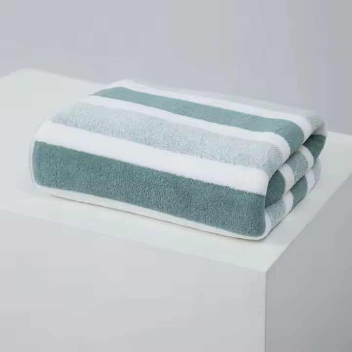 Toalla de Baño Absorbente y Engrosada – 70x130cm Suave Toalla Facial para Hogar, Spa y Gimnasio, 1 Unidad - 1