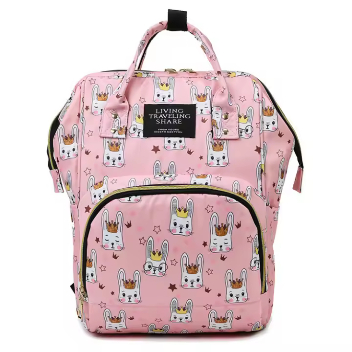 Mochipa para pañales de moda, Bolso de gran capacidad para Mamá, Bolsas multimoción para pantalones de viaje al Aire Libre impermeables para el bebé, Cambio de pañales de gran capacidad, bolsas de pañal, mochipa de viaje - 1