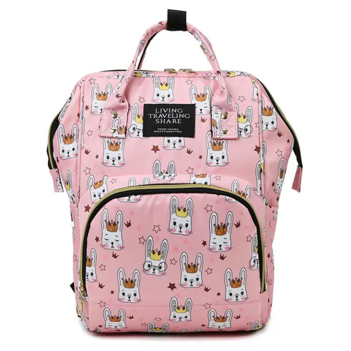 Mochipa para pañales de moda, Bolso de gran capacidad para Mamá, Bolsas multimoción para pantalones de viaje al Aire Libre impermeables para el bebé, Cambio de pañales de gran capacidad, bolsas de pañal, mochipa de viaje - 1
