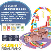 Alfombra De Juego Musical Para Bebés Nuevo Nacido Teclado De Pedal De Piano Tapete De Actividad Para Infantes Alfombra De Fitness Para Crawl Juguete Regalo - details 11