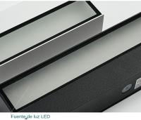 Lámpara De Pared Exterior LED IP65 Impermeable En Aluminio Para Decoración De Patio Puerta Garage Luz De Fachada Moderna - details 14