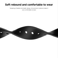 Correa De Silicona Para Xiaomi Mi Band 8 Reemplazo De Pulsera Deportiva Compatible Con Xiaomi NFC Accesorio Para Reloj Inteligente - details 3