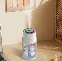 Humidificador portátil con proyector de estrellas LED, luz nocturna de 7 colores, diseño giratorio, nuevo humidificador de proyección de estrellas, humidificador de aire ultrasónico USB para coche, atomizador de reposición de agua para el hogar. - details 2
