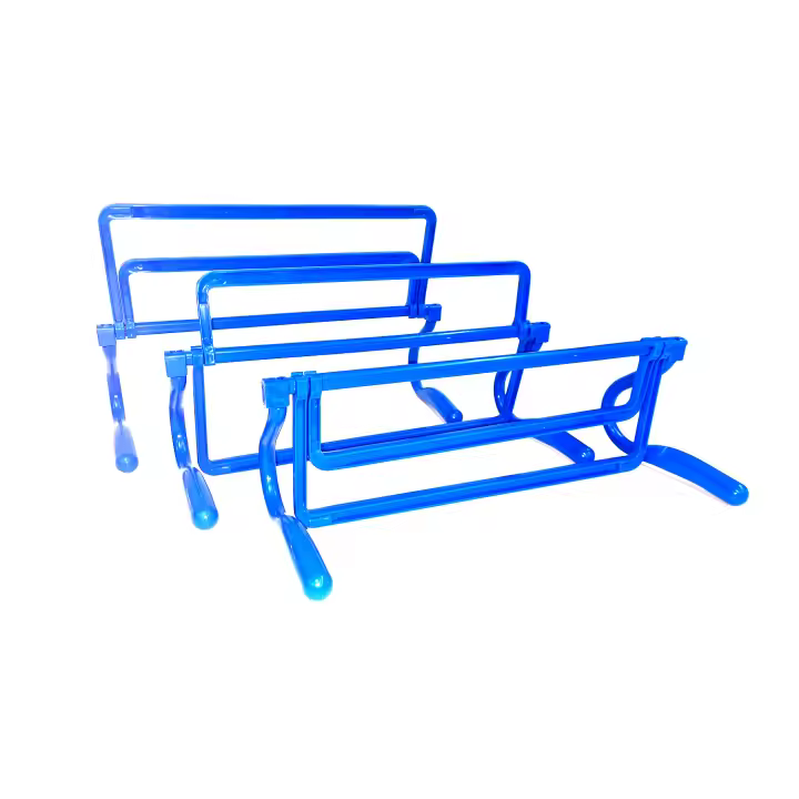Cannon - Lote Set 3 Vallas Ajustables, Altura 15, 23 y 30 cm, COLOR AZUL - 1