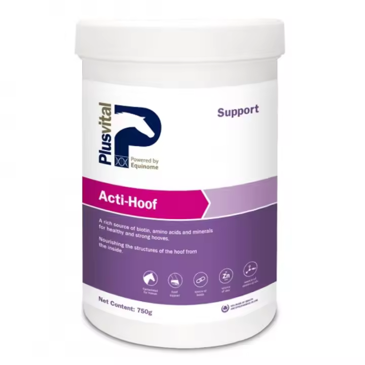 Acti-Hoof Plusvital 750 g suplemento en polvo para caballos con a cascos débiles y quebradizos PL10426 - 1