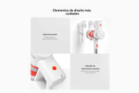 Xiaomi Vacuum Cleaner G20 Lite, Potencia de succión máxima de 18000 Pa*, Vaciado del polvo con un toque, Tecnología de detección de polvo de luz blanca - details 9