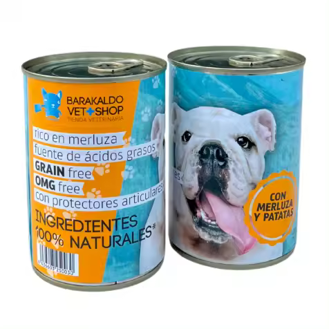 Comida Húmeda Grain Free Merluza y Patatas 400g - Barakaldo Vet Shop - 1