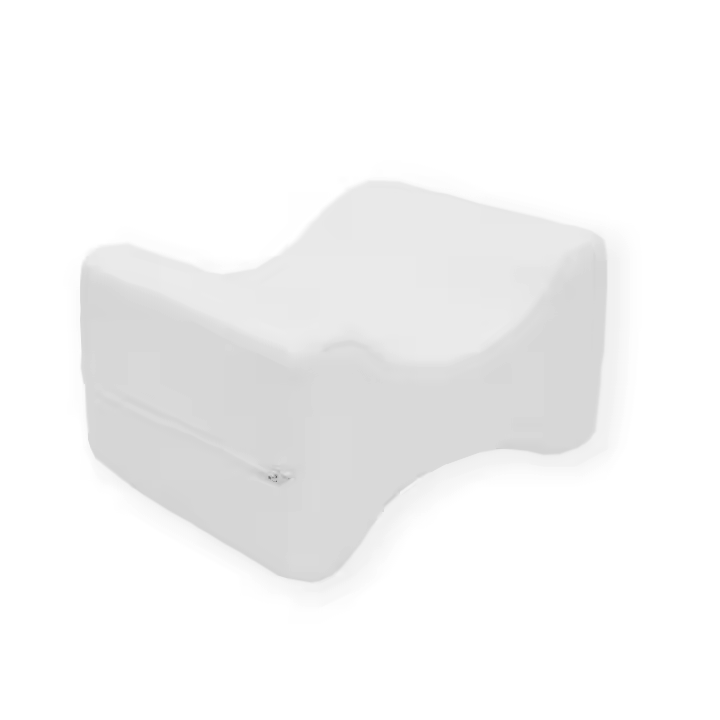 Almohada ortopédica viscoelástica para piernas, Hipoalergénica,  Alivia el Dolor de Espalda y es Ideal para el Problema de Cadera, ciática y molestias de Embarazo. - 1