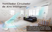 Ventilador de Mesa, Ventilador Silencioso Potente con Mando a Distancia, Auto Oscilación, 3 Velocidades, Ventiladores de Sobremesa Recargable para Oficina, Dormitorio y Cámping - Blanco - details 1