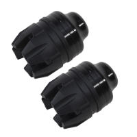 1Par De Protección De Suspensión Universal Para Motocicleta Scooter E-Bike Aluminio Copo De Nieve Delantero Protector De Caída - details 10