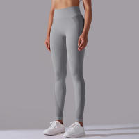 Mallas de Yoga de nailon para mujer, pantalones deportivos de cintura alta, elásticos, ajustados, transpirables, para entrenamiento - details 44