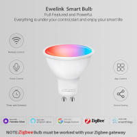 Bombilla LED Inteligente Ewelink GU10 Zigbee RGB CW WW Compatible Con Alexa Google Yandex Smartthings Luz De Spots Para Hogar - details 1