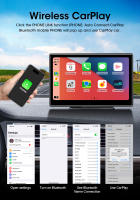 Grabadora De Vidrio Del Coche 10.1 Pulgadas 4K Con Carplay Y Android Auto Dual Lente Navegación GPS Grabación De Video Y FM - details 8
