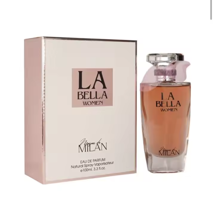 PERFUME ÁRABE LA BELLA WOMEN DE MAISON MILAN EN TAMAÑO DE 100 ML - 1