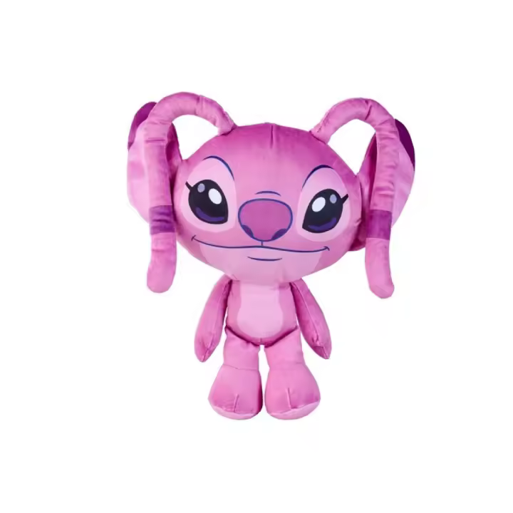 Stitch y Ángel: Peluches Oficiales de 25 cm, Suaves y Seguros para Niños desde 0 años, les van a encantar. - 1