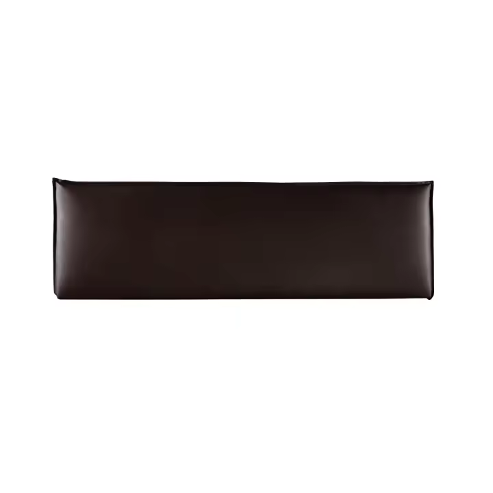 Häusbed Confort SL - Cabecero de Cama 120 - 145x50x7 AGORA Tapizado Polipiel Chocolate - 1