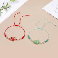 Pulsera De Aleación De Cristal Multicolor Tortuga Nueva 2024 Para Mujer Moda Y Pulsera Tejida Personalizada Conjunto De Pulseras - details 5