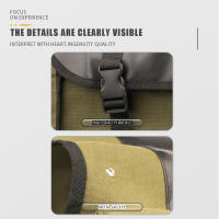 Bolsa De Sillín Impermeable De Lona Para Motocicleta Capacidad Alta Para Honda Shadow Suzuki DR 650 Accesorios De Viaje - details 3