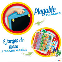 Pizzara doble cara c/tizas, rotuladores y 2 juegos de mesa Good Idea! - details 3